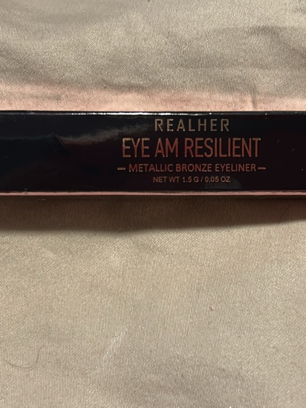 RealHer Metallic Bronze Eyeliner Pencil